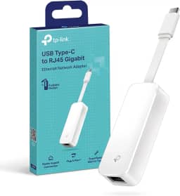 Adaptador de Rede TP-Link UE300C USB 3.0 tipo C para Ethernet Gigabit, Branco