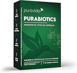 Puravida Suplemento de fibra alimentar Purabiotics 30 cápsulas