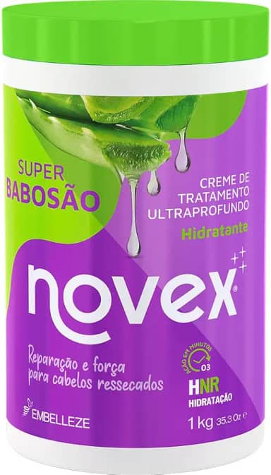 Embelleze Creme Tratamento Novex 1Kg Super Babosão Novex