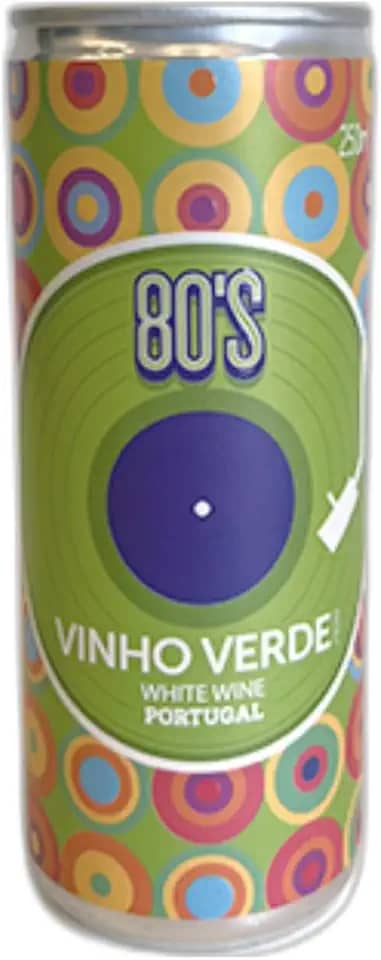 Lata - Vinho Branco Verde Português 80´s 250ml