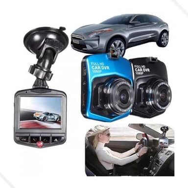 Câmera Filmadora Dash Cam Onboard para UBER de Segurança Automotiva DVR Full HD 1080P Preto (Azul)