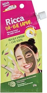 Mascara Facial de Argila Natural, Ricca, Verde