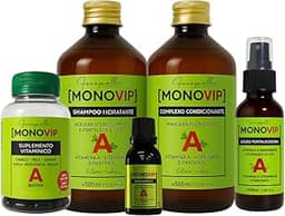 Kit Monovim Crescimento Capilar Antiqueda + Suplemento 60 UN