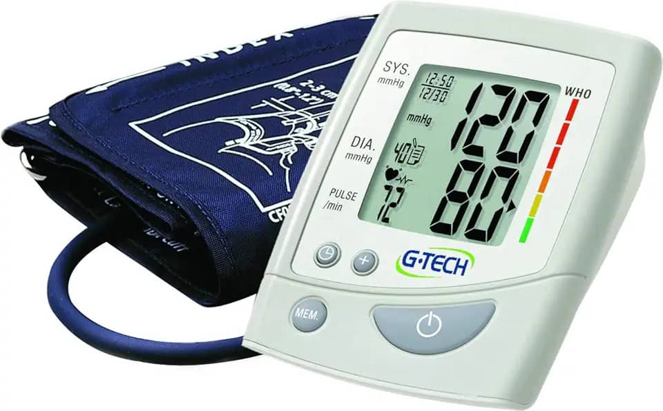 G-Tech Aparelho De Pressão Digital Automático De Braço Gtech Mod. La250 Multicor