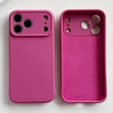 Capa de TPU para iPhone 17, 16 Pro Max, 17 Air, 16, 15 e 14 Pro, em silicone líquido TPU, da marca Pitaya.