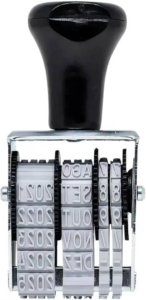 Carimbo Datador DATA KANJI 5mm mod. 3005