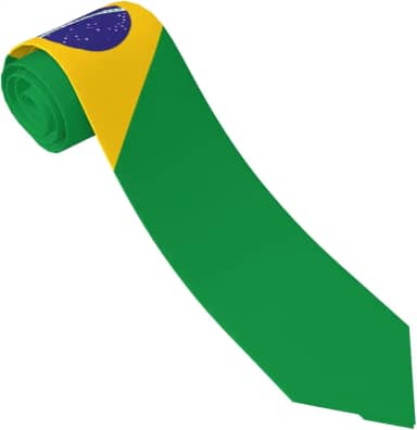 Gravata com bandeiras nacionais, confortável, macia, unissex, para casamentos, festas, presente de aniversário