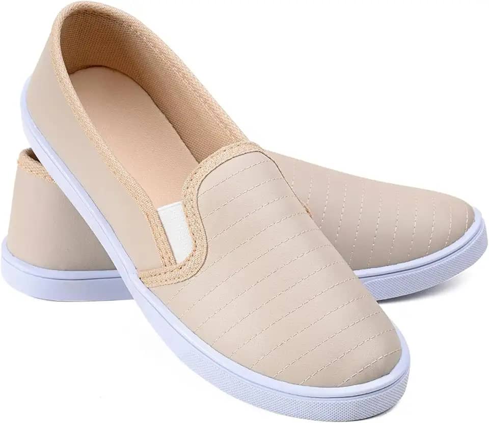 Tênis Slip On Feminino Matelassê, Vermelho, Solado Branco