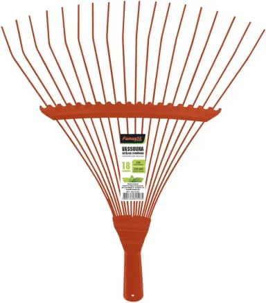 Vassoura Metal 18D Arame Fixa C/Cabo