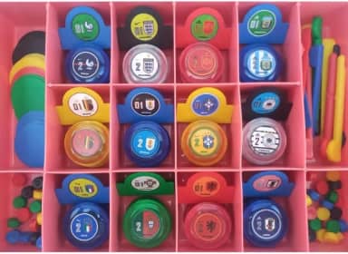 Power Toys Yugen - Jogo de Botão: Box da Copa do Mundo com 12 Times