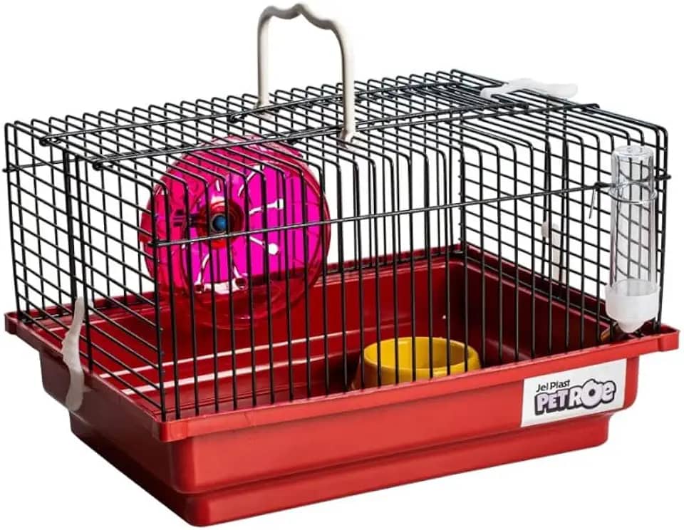 GAIOLA BRASILEIRINHA BLACK VERMELHA