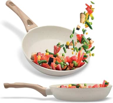 Frigideira Indução Inox Fundo Triplo Revestimento Antiaderente 24cm - Dolce Home