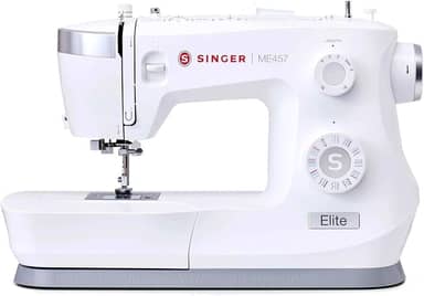 Máquina de Costura Overlock Singer S0105 127V | 6 Tipos de Pontos, 1.300 PPM | Braço Livre, LED, Estrutura em metal | Costura com 1 ou 2 Agulhas | Ideal para Malha, Bainha e Acabamentos Profissionais