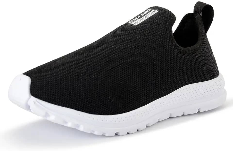 Tênis para Academia Feminino Esportivo Confortável Leve Calce Fácil Tênis Meia Ortopédico Sem Cadarço