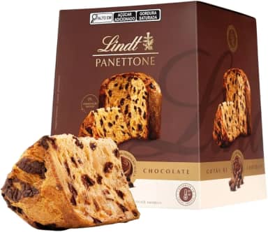 Panetone Lindt, Duplo Chocolate, 400g