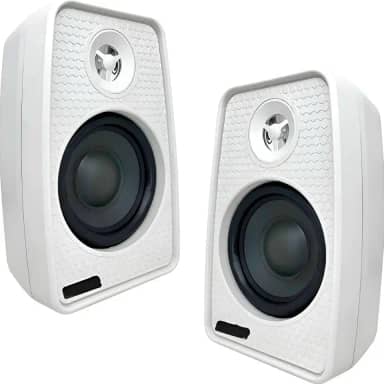 Caixa de Som Ambiente 140W RMS LeSon Resistente à Água Branca