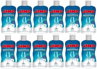 Kit 12 Un Secante Abrilhantador 100ml Para Lava-Louças