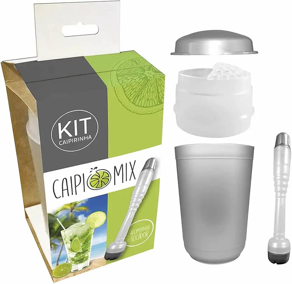 Coqueteleira Izumi 400 Ml Kit Caipirinha