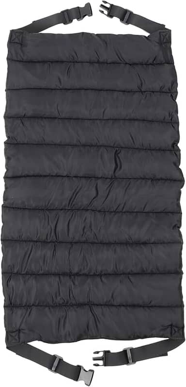 Almofada para cadeira de rodas CUOFYUNL Almofada de apoio lombar super macia com alças para cadeiras de rodas de 45 a 52 cm