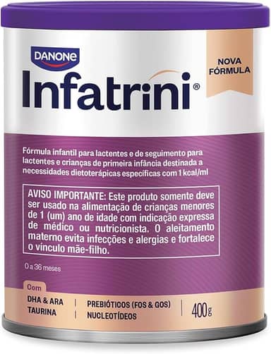 Danone Nutricia Fórmula Infantil Infatrini Pó 400G