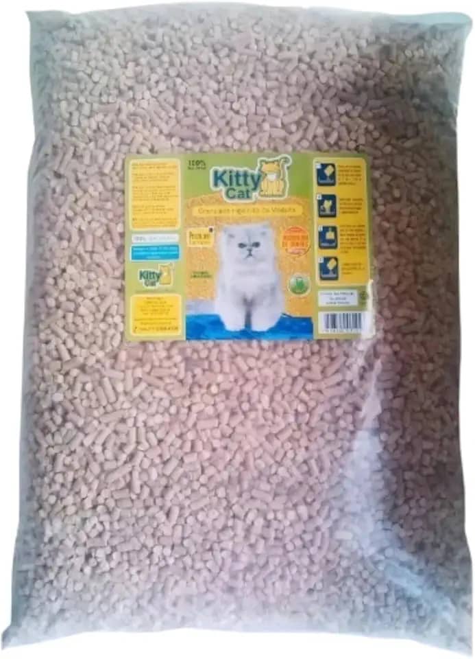 20KG Granulado Higiênico De Madeira Kitty kat areia Para Gatos 20kg