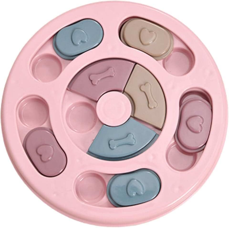 Brinquedo Comedouro Interativo Cães Quebra Cabeça Tabuleiro