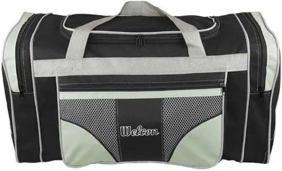 Mala De Viagem média Welcon Bolsas Modelo Wind (Cinza)