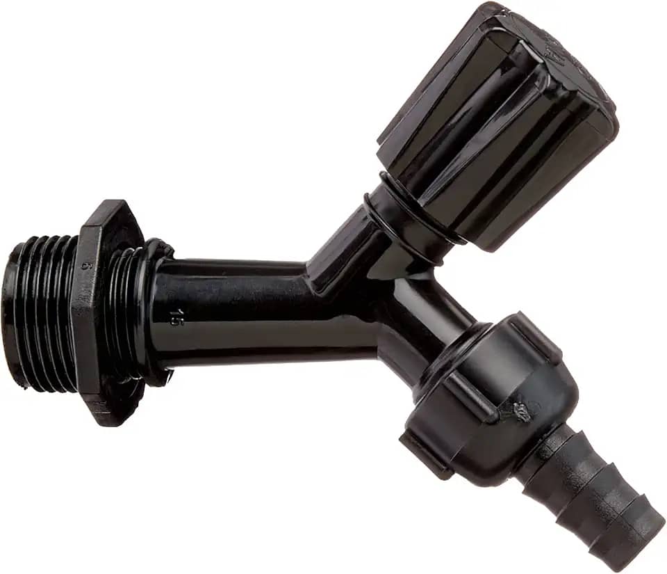 TORNEIRA PARA JARDIM SLIM PRETA KRONA