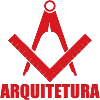 Adesivo Profissão Arquitetura para Estudantes Arquitetos Ideal para notebook carro portas vidros Paredes vários tamanhos (VERMELHO, 15x15cm)