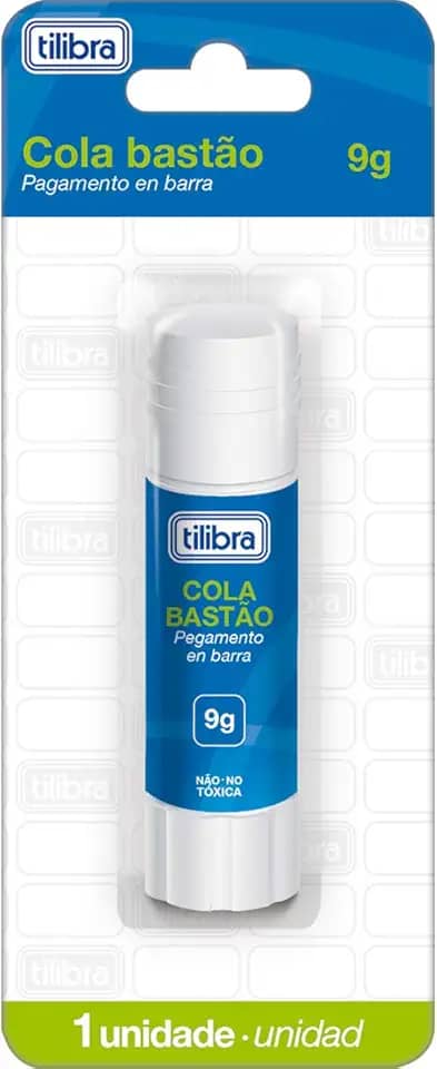 Tilibra - Cola em Bastão 9g - Blister com 1 unidade, 156604