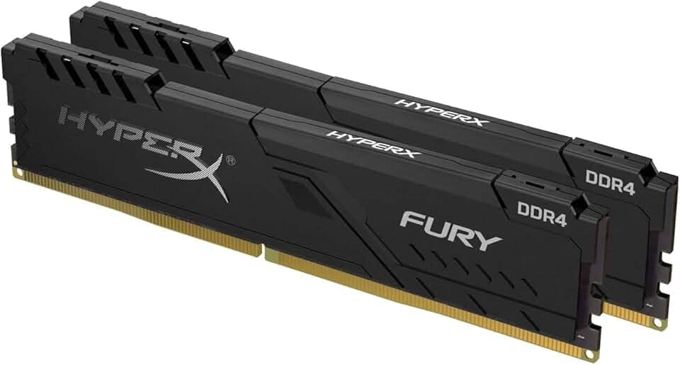 HX432C16FB3K2/16 - Kit de Memórias HyperX Fury (2 de 8GB) DIMM DDR4 3200Mhz 1,2V para desktop