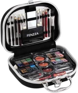 Maleta De Maquiagem Profissional FL60001 Preto, Fenzza