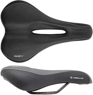 Selim Ciclismo Mtb Absolute Em Gel 165Mm X 270Mm Pto/Cnz