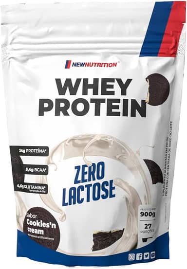 Newnutrition Whey Zero Lactose - 900G Cookies And Cream -