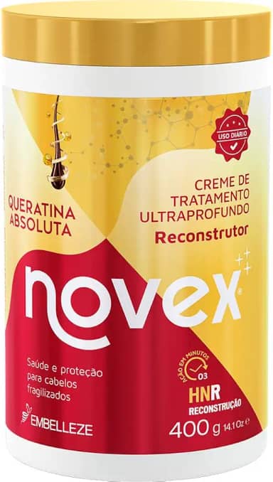 Embelleze Creme De Tratamento Queratina Absoluta 400 G Novex