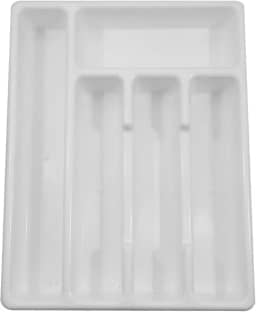 Porta Talher Plástico Grande Facilita Branco