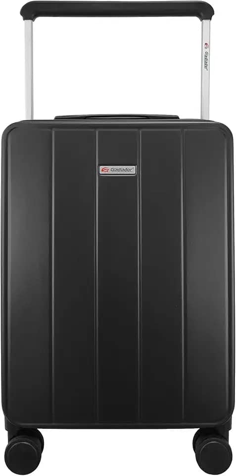 Mala de Bordo em Policarbonato 10kg com TSA Rodas Giratórias Gladiador Infinity V1 (Grafite)