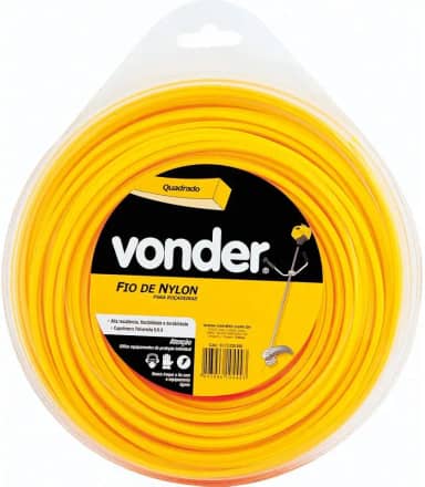 Vonder, Fio De Nylon, 3,0 Mm X 50 M, Quadrado.