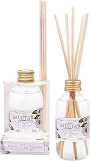 Aromatizador de Ambiente Chá Branco 165 ml Difusor com 5 Varetas, Salutar