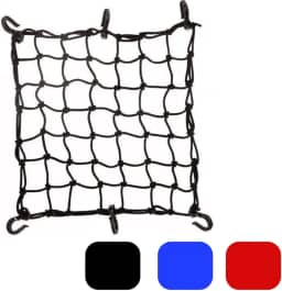 Rede Elástica Moto e Bike Bagageiro Aranha Redinha G 50CM x 50CM