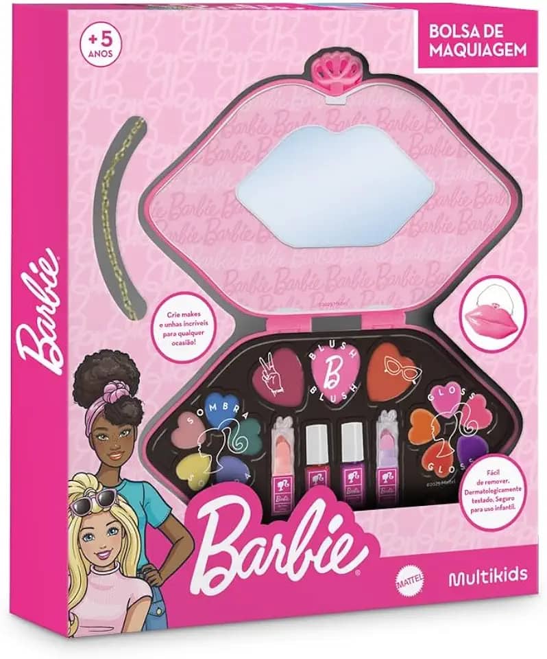 Bolsa de Maquiagem Barbie Multikids - BR2421
