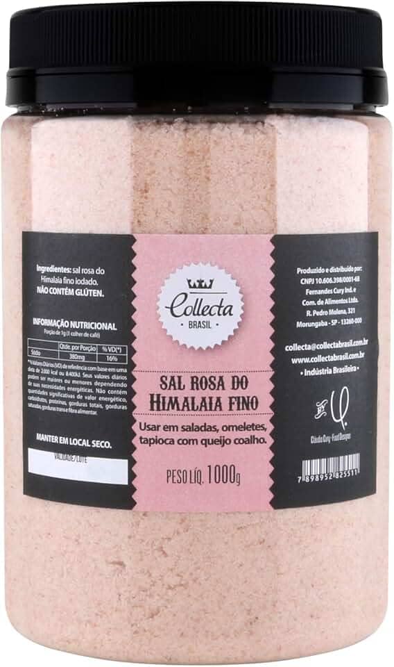 Collecta Sal Rosa Do Himalaia Fino 1000G