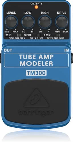 Behringer TM300 Pedal para Guitarra Simulador Valvulado