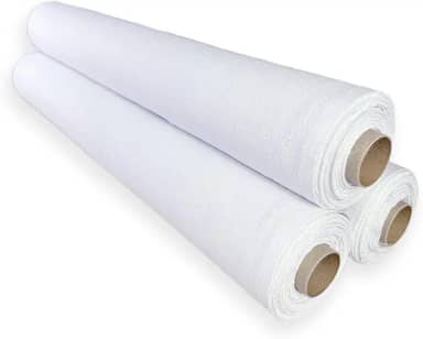 Tecido Alvejado Para Pano De Prato, Rolo Com 5 Metros