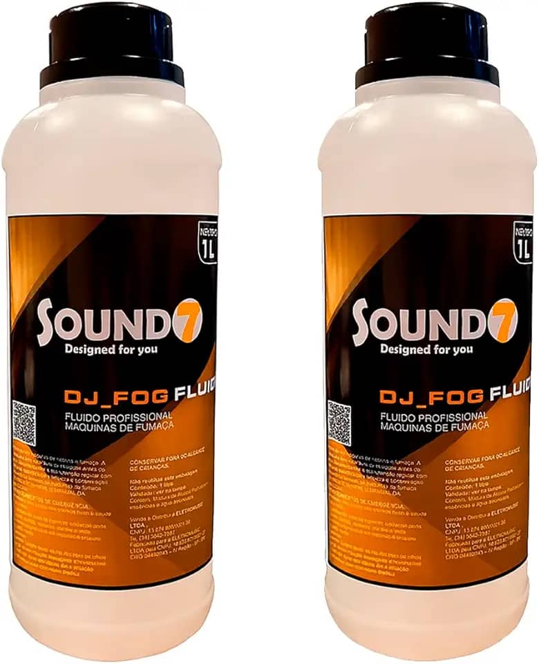 Líquido De Fumaça Sound7 Dj_fog Fluid 1 Litro | Densidade (TUTTI)