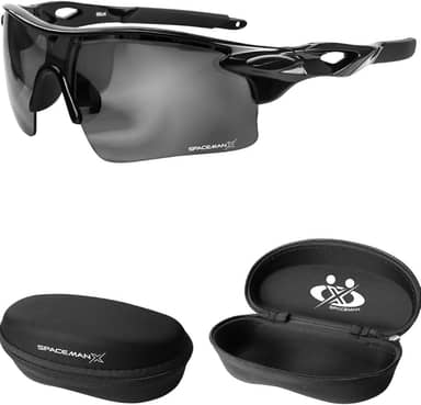 Óculos UV400 Proteção Bike Corrida Esportivo Ciclismo + Case Lente Espelhada Presente