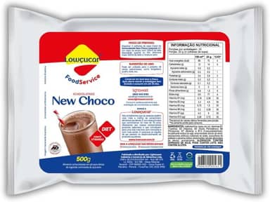 Achocolatado Diet em Pó Zero Lactose New Choco Diet 500g - Lowçucar