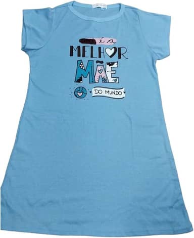 Camiseta Feminina Estampa Rosto Abstrato, Manga Curta, Cinza, Tamanhos M, G, G1, G2