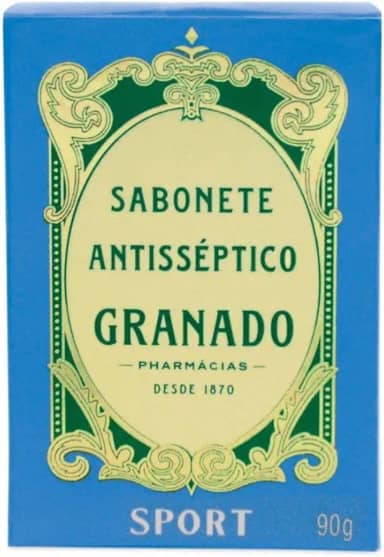 Granado Sabonete Antisséptico, Sport Azul, 90g