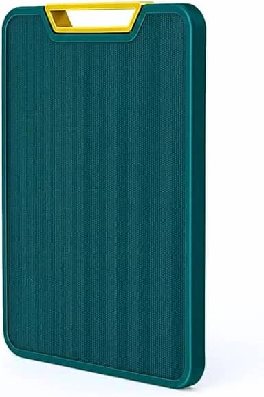 Tábua de Corte Antibacteriana Premium – Polietileno Resistente, Não Mancha e Não Deforma – Ideal para Carnes, Legumes e Cozinha Profissional – Alça Ergonômica e Fácil de Limpar